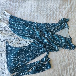 Summersalt Wrap Dress Silk